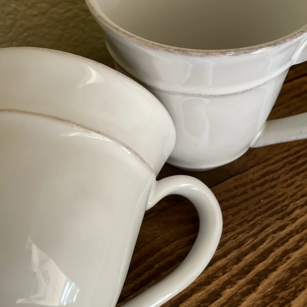 NWOT Pottery Barn Set-of-6 Cambria Handcrafted Stoneware Mugs, color Stone - Picture 9 of 11